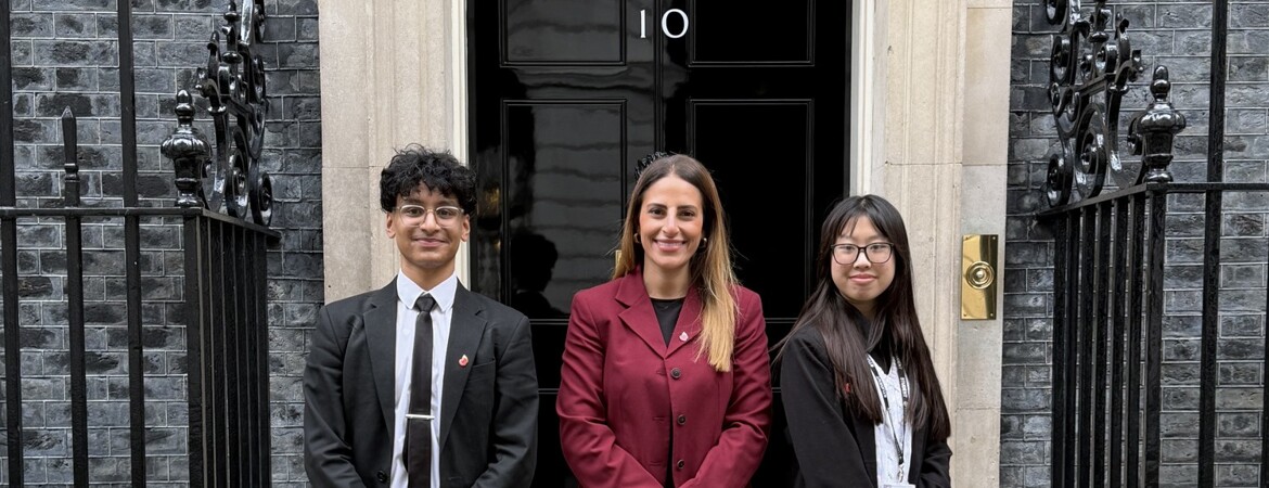 George Green’s School students meet the Prime Minister!
