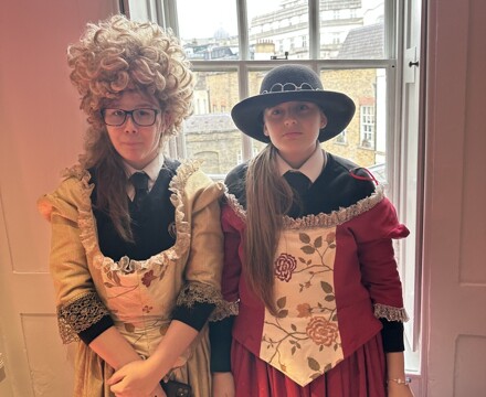Aimee and Amy James Bevan